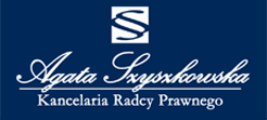 Agata Szyszkowka Kancelaria radcy prawnego logo